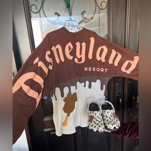 Rare Disneyland spirit jersey with Mickey Ice cream bar.Purchased at park